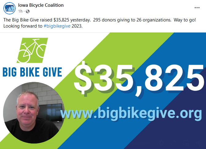 Big Bike Give Results